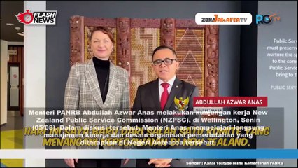 MENTERI PANRB KUNJUNGAN KERJA KE NZPSC DI WELLINGTON