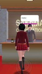 Sakura school simulator cartoon video