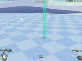 pangya ice cannon trou 3 chip-in