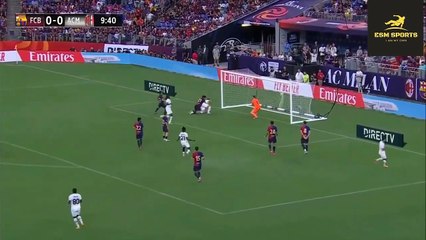 Barcelona vs AC Milan 2-2 Extended Highlights_ Friendly 2024