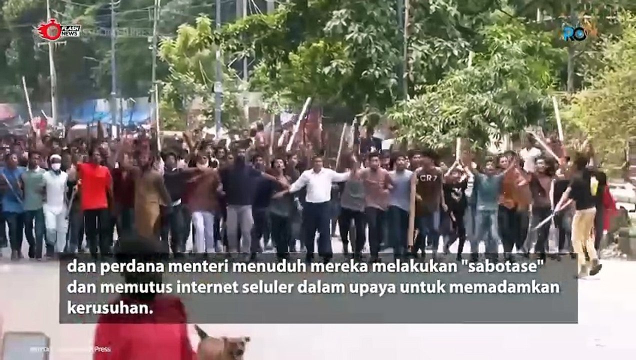 PROTES KEKERASAN DI BANGLADESH MENEWASKAN HAMPIR 100 ORANG, RATUSAN LAINNYA TERLUKA