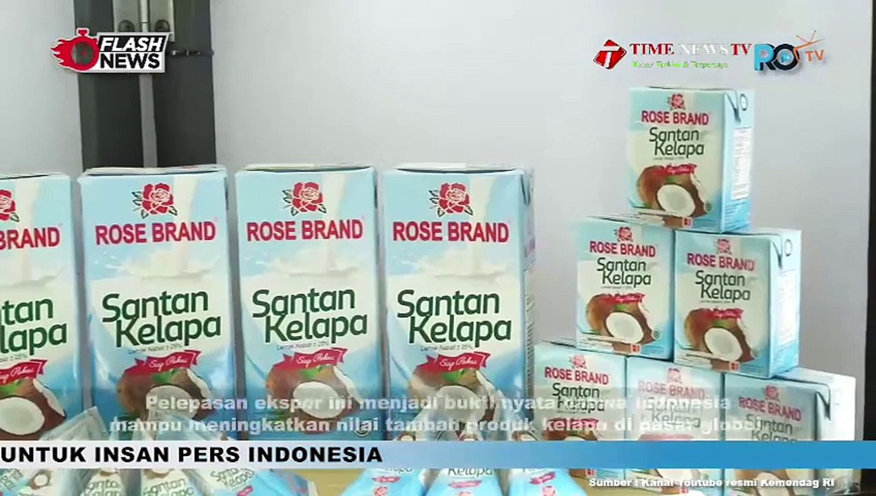 Lepas Ekspor Produk Kelapa Lampung Rp25,30 Miliar, Mendag Zulkifli Hasan: Maksimalkan Potensi Menjadi Pengekspor Kelapa Terbesar