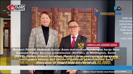 MENTERI PANRB KUNKER KE NZPSC NEW ZEALAND PUBLIC SERVICE COMMISSION DI WELLINGTON