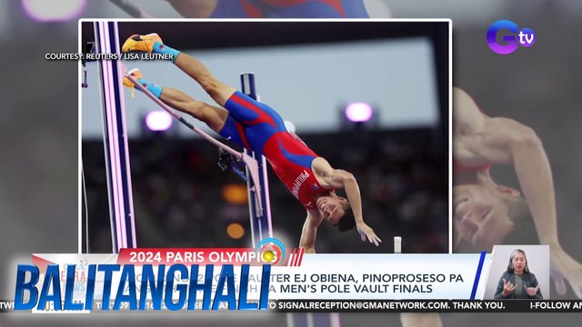 World no. 2 pole vaulter EJ Obiena, pinoproseso pa ang 4th place finish sa men's pole vault finals | Balitanghali