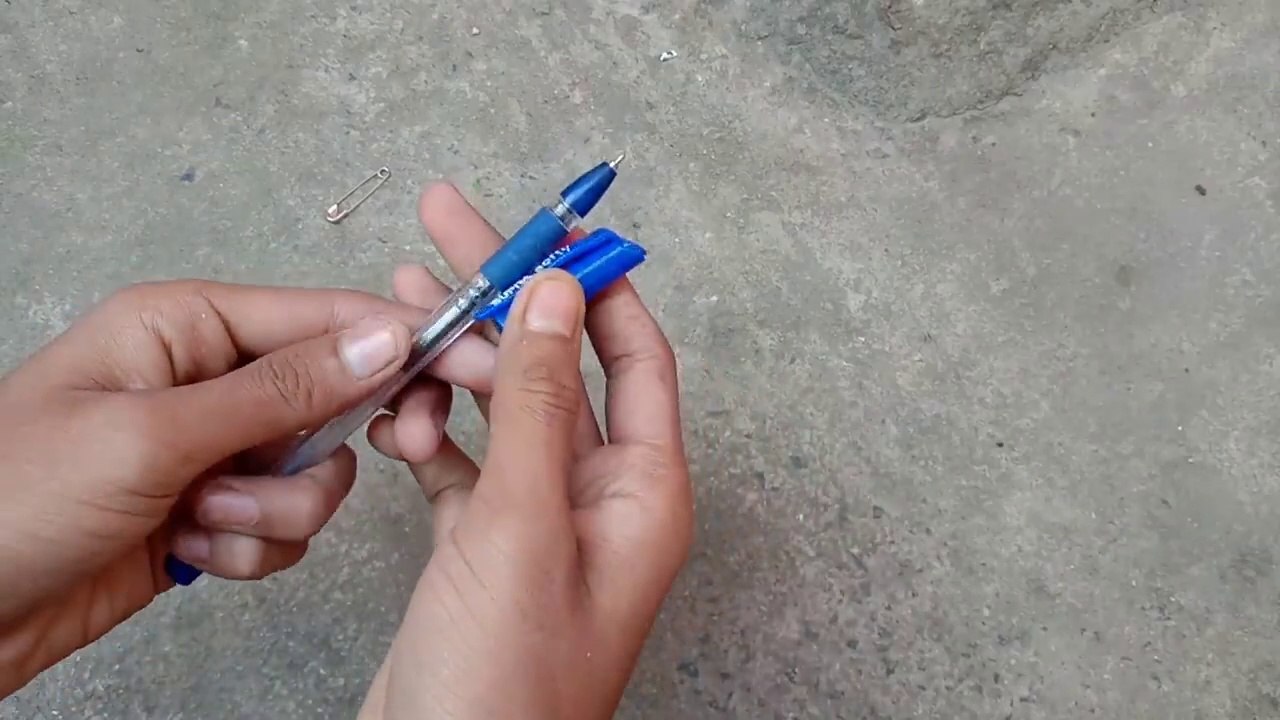How to make powerful pen gun | How to make pen Slinghshot