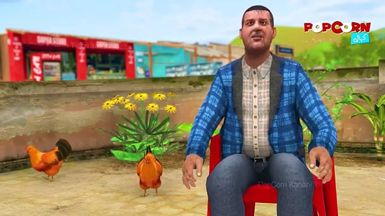 Sada Munda Dubai Chalya  _ Son going to Dubai Funny Video PopCorn Kahani Tv(360P)