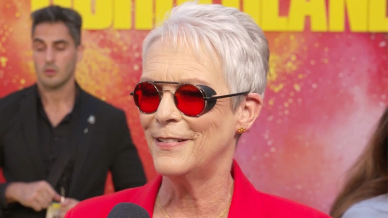 'Borderlands' Star Jamie Lee Curtis Gushes Over Friendship With Cate Blanchett | THR Video