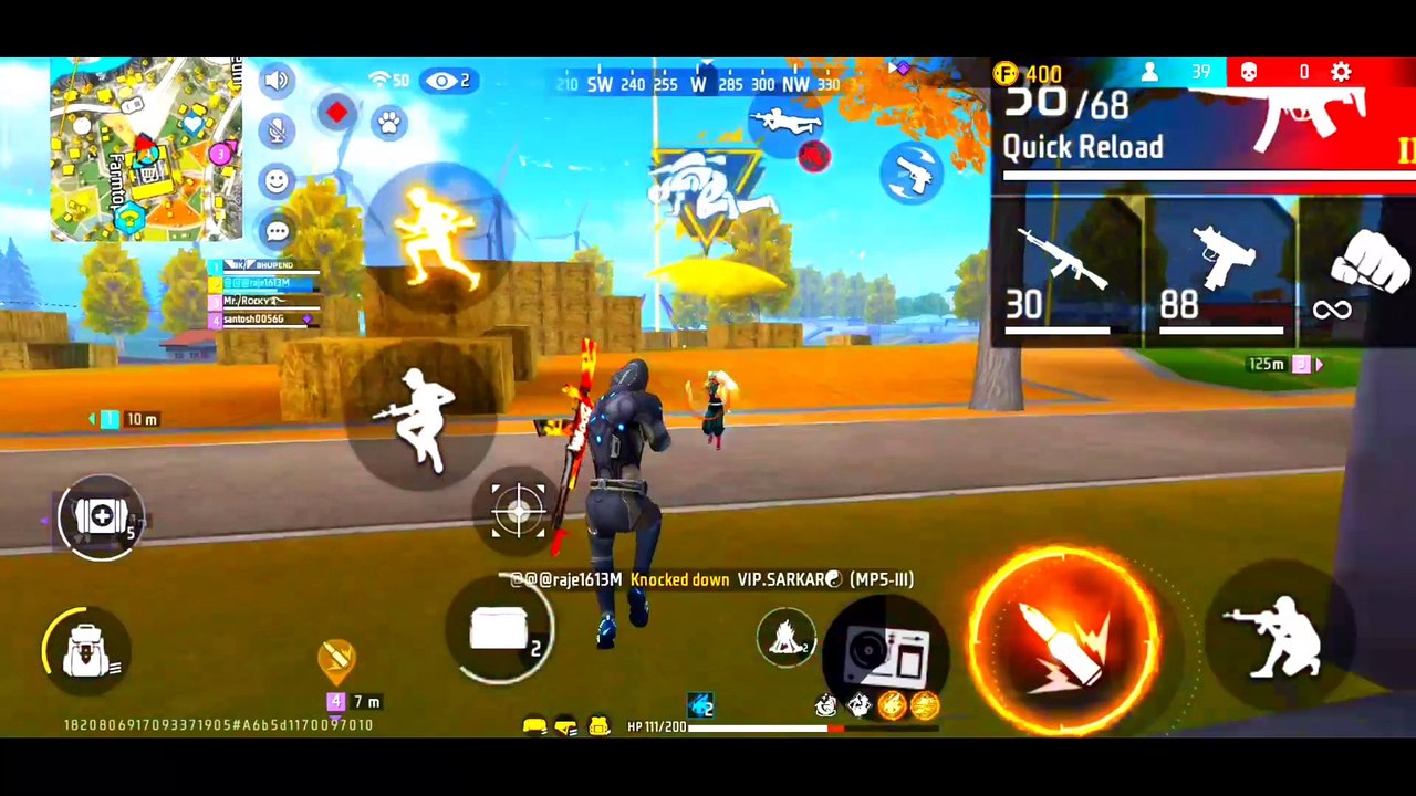 Free fire max rank gameplay highlights ep3