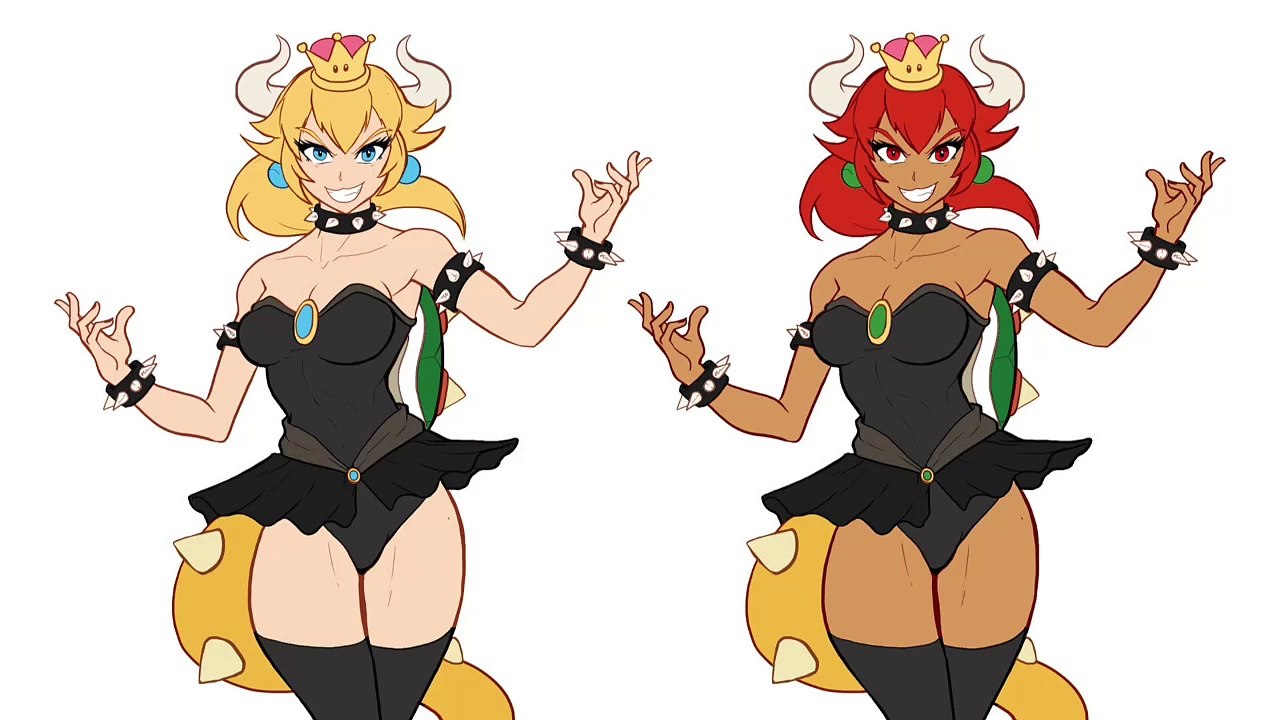 Bowsette's Princess Lessons - Chapter 3 (Princess Daisy Gets Spanked with a Ruler!)
