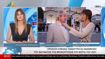 Το Μέλος του Δ.Σ. Αγ. Ιωάννη Ρώσσου, Πρόδρομος Ενωτιάδης στο STAR