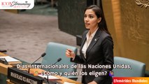 Días Internacionales de las Naciones Unidas,  ¿Cómo y quién los eligen? ‍♀️