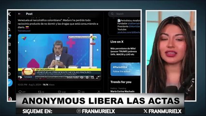 URGENTE! ANONYMOUS FILTRA las ACTAS que MADURO NO QUISO ENTREGAR y EXPONEN HASTA SU NUMERO