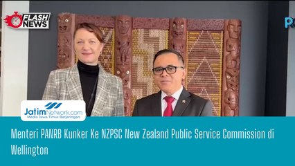 Menteri PANRB Kunker Ke NZPSC New Zealand Public Service Commission di Wellington