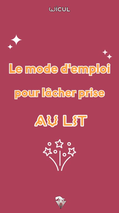 Tu veux des pistes pour lâcher prise au lit ?  