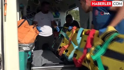 Kontrolden çıkan hafif ticari araç takla: 1'i ağır 4 yaralı