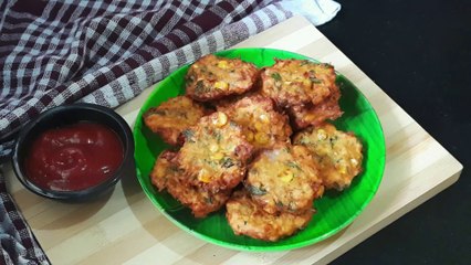 Tasty and Unique Crispy Sweet Corn Vada Recipe