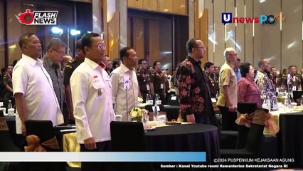 Jaksa Agung ST Burhanuddin Buka Acara Launching Blue Print Transformasi Penuntutan dan Dialog Publik RPP KUHP Nasional