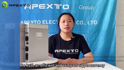IceRiver Miner KS3L Asic Mining Machine Hashrate 5TH/S Power Consumption 3200W/h Cryptocurrency KAS