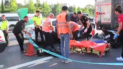 TEM Otoyolunda korkunç ölüm