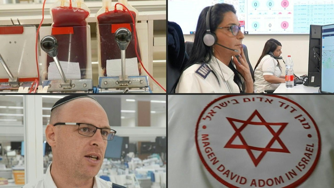 'Blut-Bunker': Israels Rettungsdienste bereiten sich auf Angriffe vor