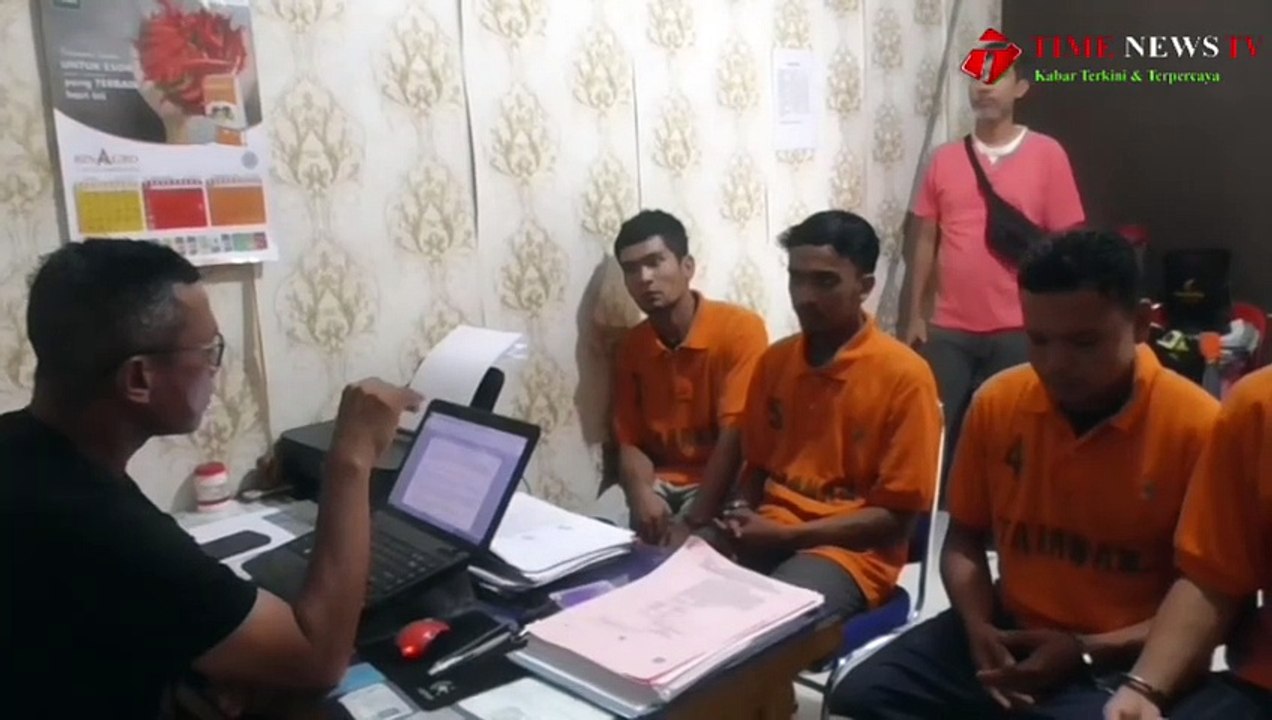 Empat Pelaku Curanmor Diamankan Polisi Dari Tempat Yang Berbeda