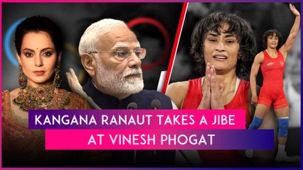Kangana Recalls Vinesh Phogat Raising Slogans Of 'Modi Teri Kabr Khudegi' Amid Historic Olympic Win