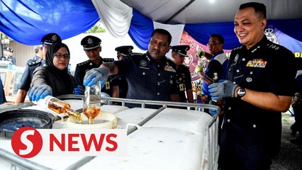 Seized case items, evidence worth RM1.5mil destroyed, says Selangor top cop
