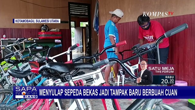 Coba-Coba Sulap Sepeda Bekas Jadi Tampak Baru Datangkan Cuan untuk Rahmat