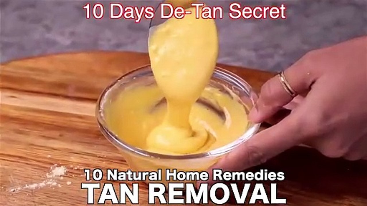 10 Days Guaranteed Tan Removal - No Chemicals - Natural Home Remedies -Sun Tan Removal for Full Body