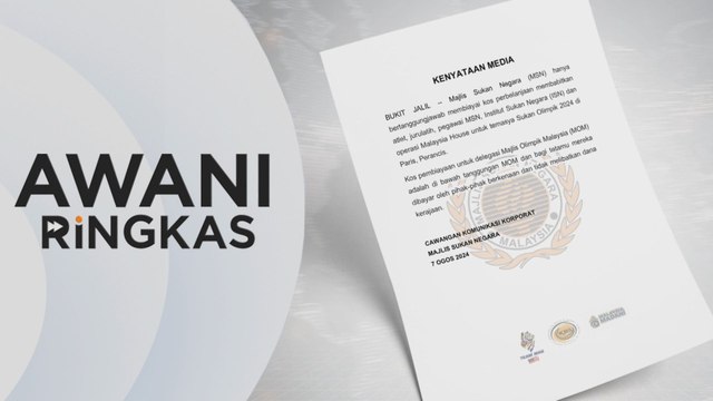 AWANI Ringkas: Olimpik Paris | MoM biaya kos delegasi