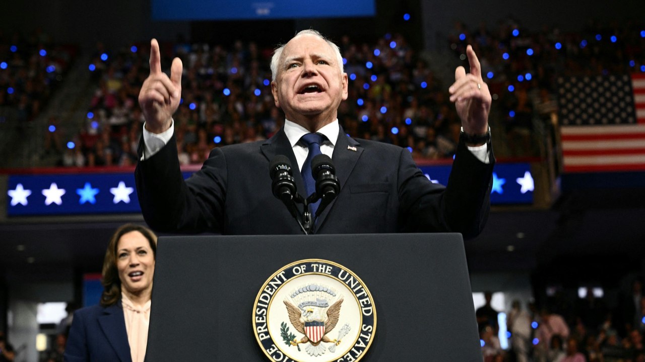 Harris' Vize Walz schießt gegen Trump: 'Er weiß nicht, wie man dem Land dient'