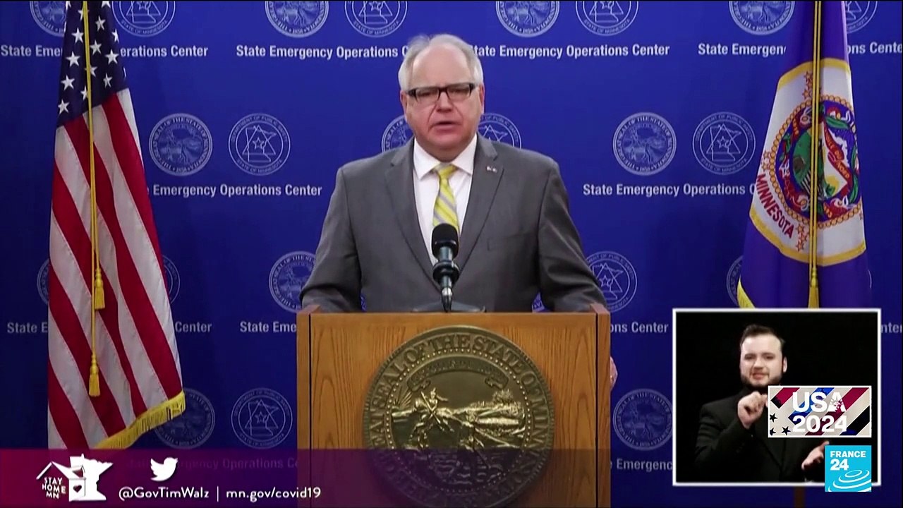Présidentielle américaine : Kamala Harris et Tim Walz en campagne