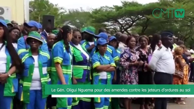 [#Reportage] Gabon : le Gén. Oligui Nguema pour des amendes contre les jeteurs d'ordures au sol
