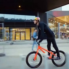 Cycling skills. is running well ❤️‍ 