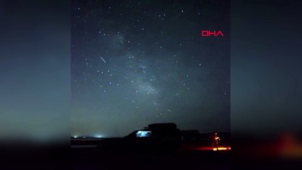 Gök taşları 'ateş topları' gibi görünecek