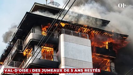 Val-d'Oise : des jumeaux de 5 ans restés seuls meurent dans un incendie