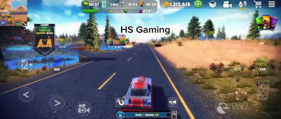Crazy driving on fast car