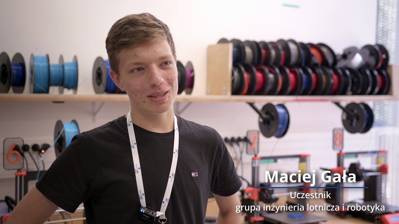 Maciej Gała - uczestnik obozu Adamed SmartUP