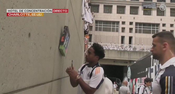 ¿Un autógrafo a distancia?: locura con Endrick en Estados Unidos