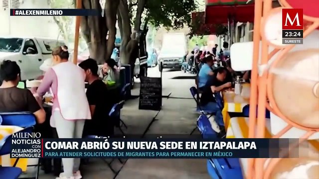 Comisión Mexicana de ayuda a refugiados reabre centros de atención en Iztapalapa