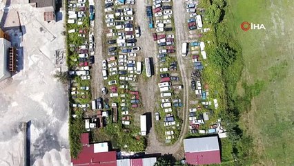 120 milyon lira değerinde... Milli servet otoparkta çürüyor