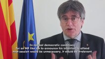 Vuelve Puigdemont del 