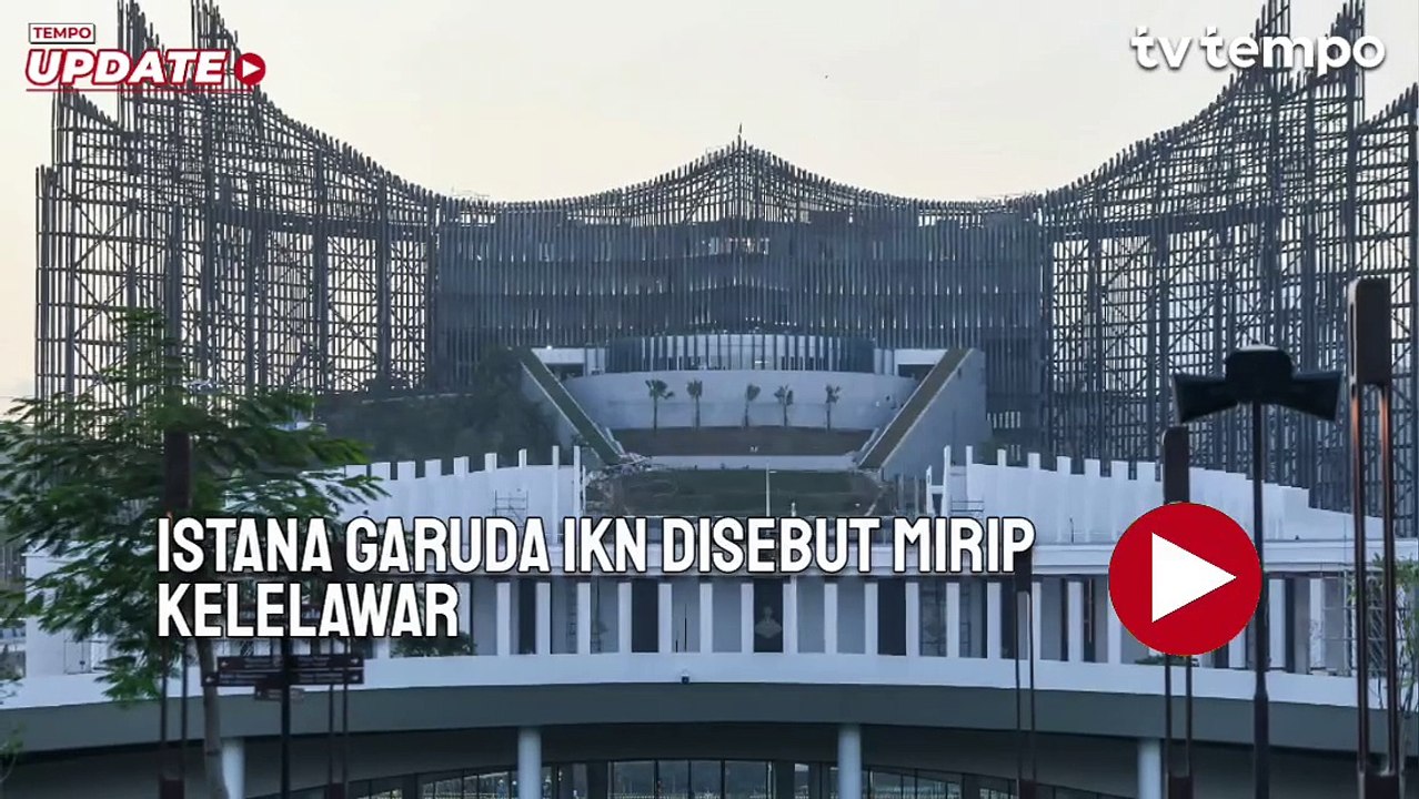 Respons Menteri PUPR Basuki Soal Istana Garuda IKN Disebut Mirip Kelelawar