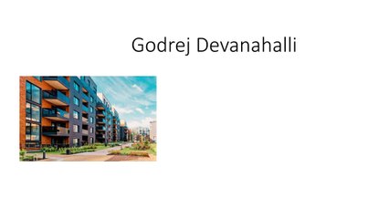 Godrej Devanahalli