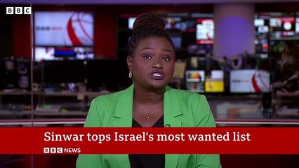 Hamas names Yahya Sinwar as new leader  BBC News_360P