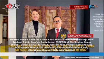 Menteri PANRB Kunjungan Kerja ke New Zealand