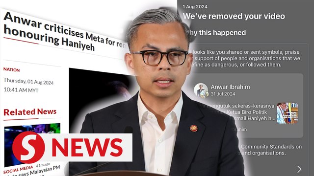 No exact information yet on Meta's action against PM Anwar's accounts, says Fahmi