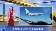 36 Chinese Military Planes Spotted Around Taiwan