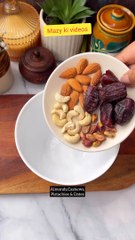 کھجور کا جو بادام اور کیلے کا ملک شیک