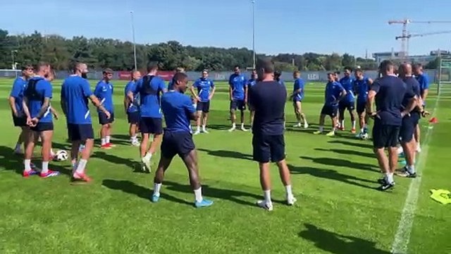 Trening Lecha Poznań przed meczem z Rakowem